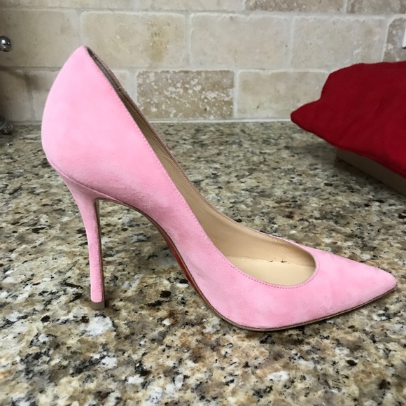 baby pink louboutins